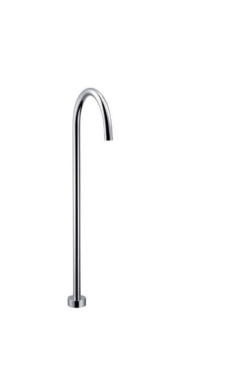 Nouveau Floor Mounted Bath Spout - Available in 6 Colours