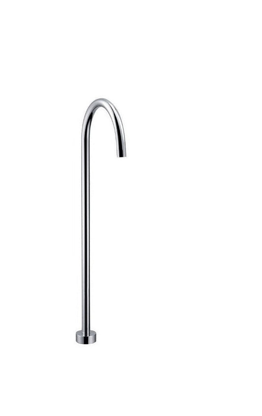 Nouveau Floor Mounted Bath Spout - Available in 6 Colours