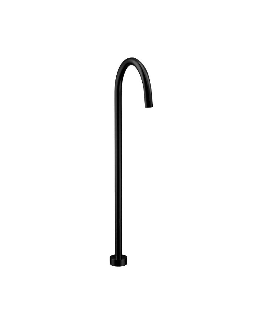 Nouveau Floor Mounted Bath Spout - Available in 6 Colours