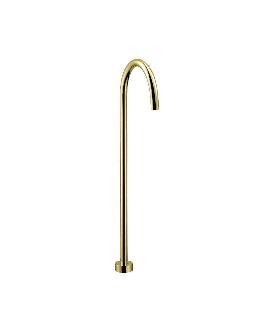 Nouveau Floor Mounted Bath Spout - Available in 6 Colours