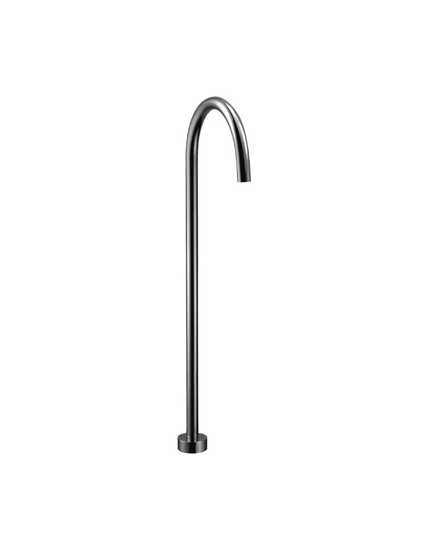 Nouveau Floor Mounted Bath Spout - Available in 6 Colours
