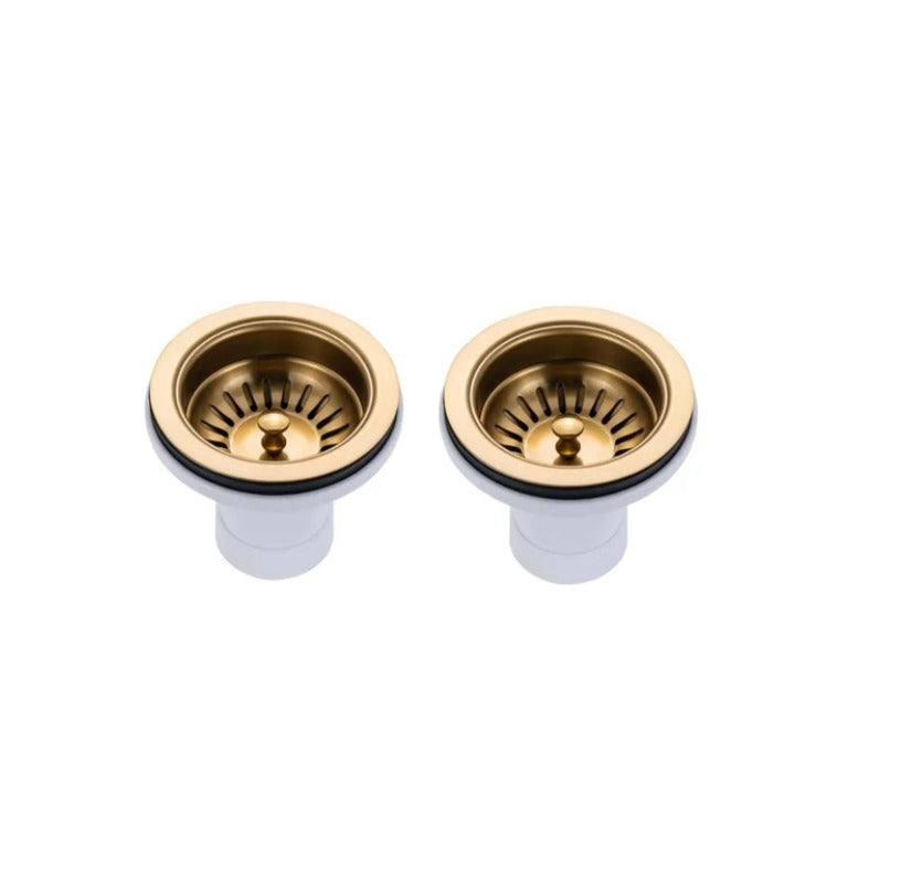 1160 DOUBLE BOWL DRAINER SS SINK - Available in 4 Colours