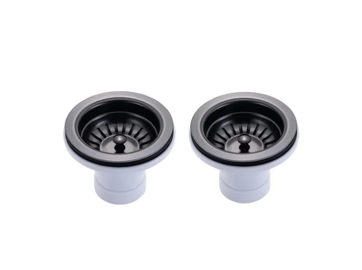 1160 DOUBLE BOWL DRAINER SS SINK - Available in 4 Colours