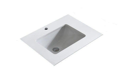 600 x 460 x 18mm Reconstituted Stone Top with Undermount Basin