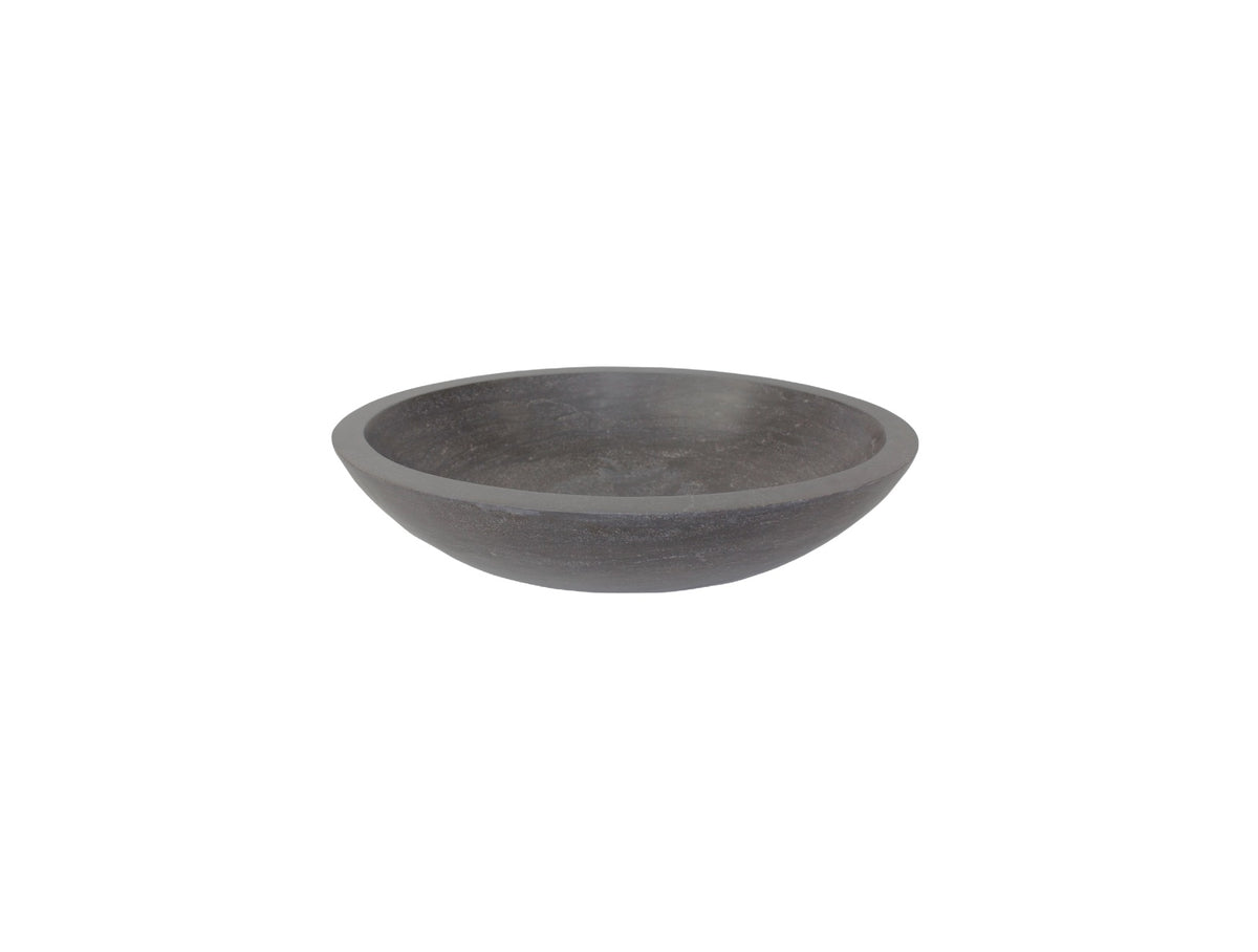 APOLLO CHARCOAL GREY 500*380*130 Oval Matte Blue Stone Marble Countertop Vanity Basin