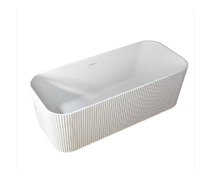 KHEUB WHITE 1500 STRAIGHT FLUTED GLOSS WHITE