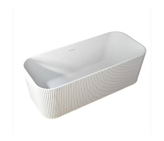 KHEUB WHITE 1500 STRAIGHT FLUTED GLOSS WHITE