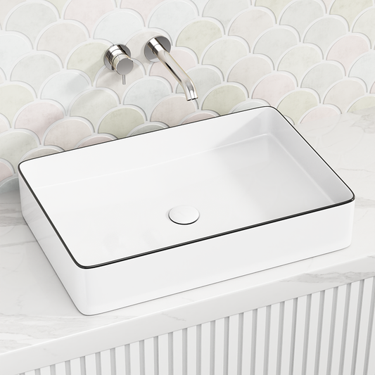Krohli Rectangle Feather Edge Low Profile