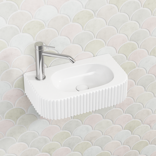 Krohli Wall Hung Rectangle With Tap Provision