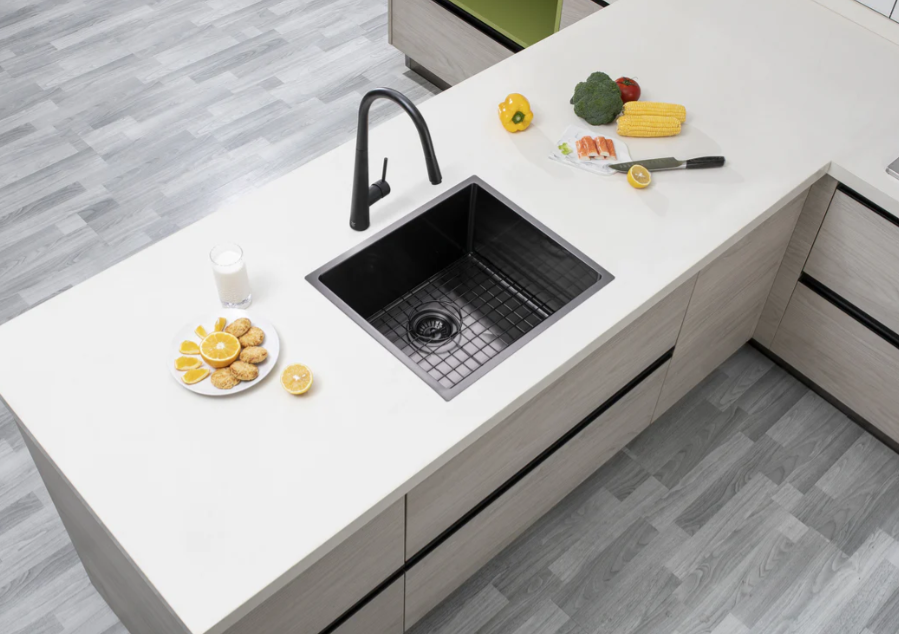 GUNMETAL STAINLESS 510 SINGLE BOWL SINK