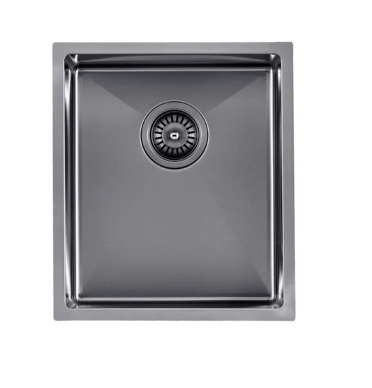 GUNMETAL STAINLESS STEEL 390 SINGLE BOWL SINK