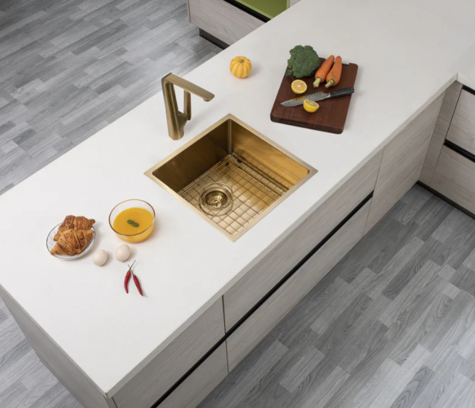 GOLD STAINLESS 440 SINGLE BOWL SINK
