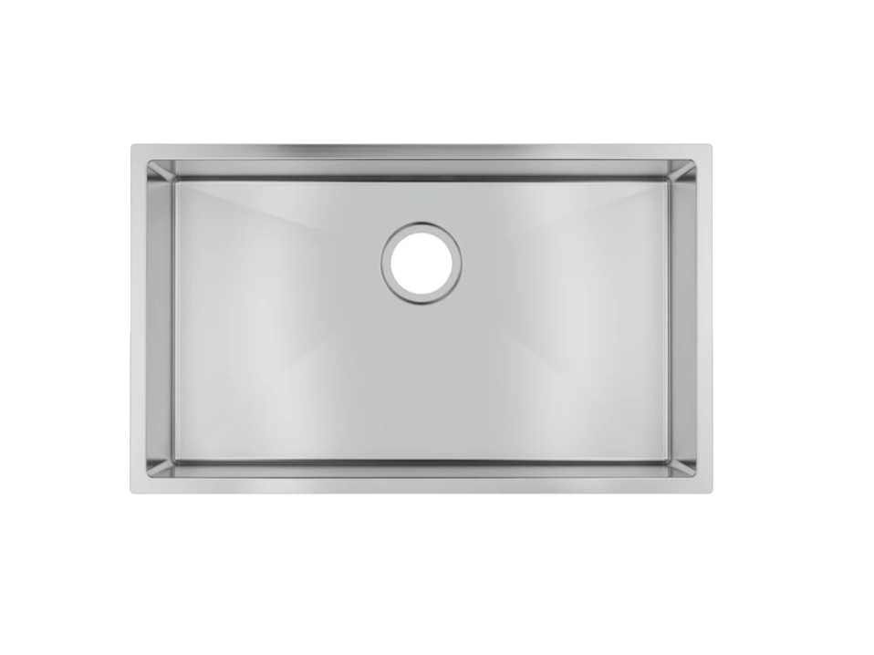 BRUSHED STAINLESS 760 SINGLE BOWL SINK