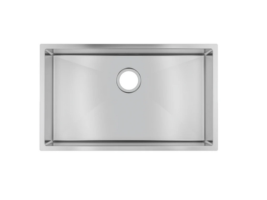 BRUSHED STAINLESS 760 SINGLE BOWL SINK