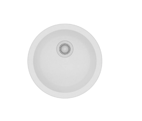 GRANITE 460 ROUND BOWL MATTE WHITE