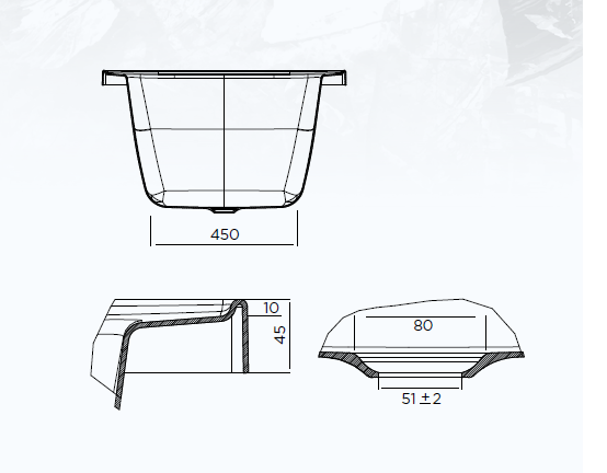 KHEUB LOUVER INSERT 1525 GLOSS WHITE