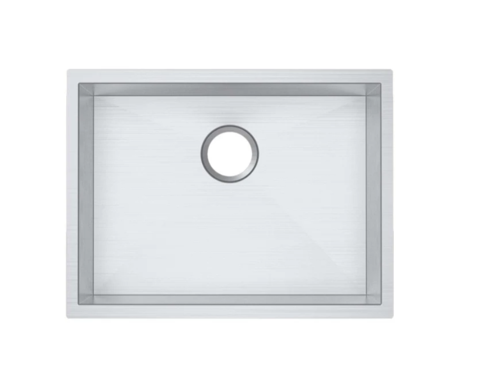 BRUSHED STAINLESS 600x300 EXTRA DEEP SINGLE BOWL SINK