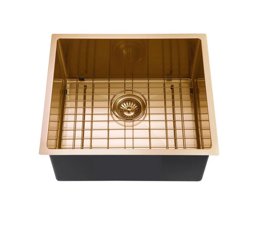 GOLD STAINLESS 500 SINGLE BOWL SINK