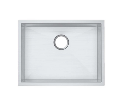 BRUSHED STAINLESS 600 SINGLE BOWL SINK