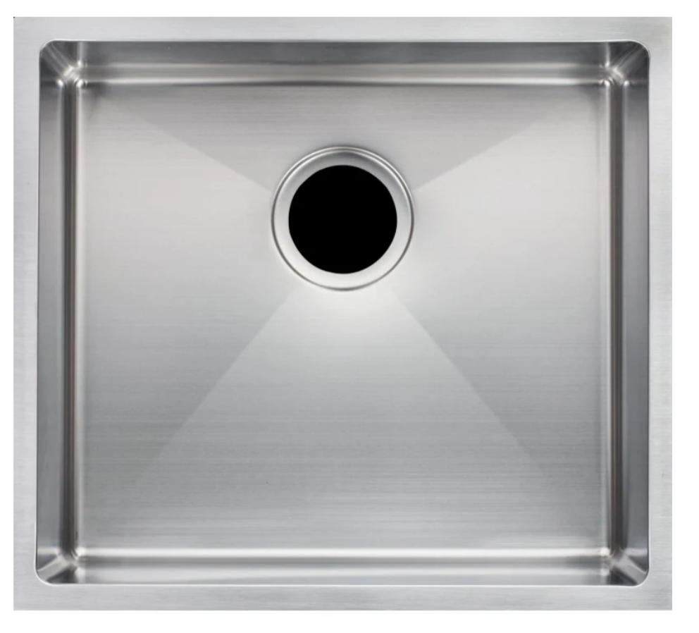 BRUSHED STAINLESS 500 SINGLE BOWL SINK