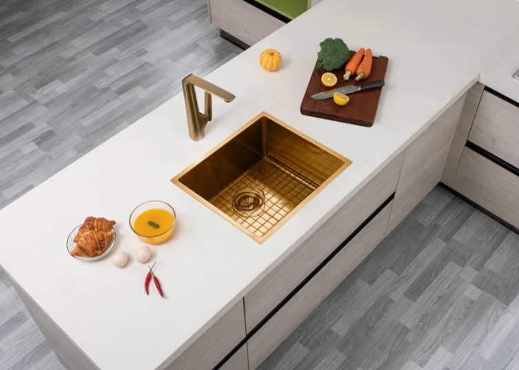 GOLD STAINLESS 510 SINGLE BOWL SINK