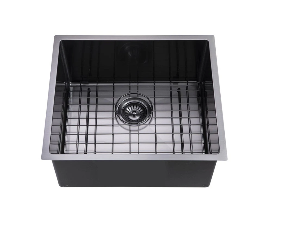 GUNMETAL STAINLESS 500 SINGLE BOWL SINK